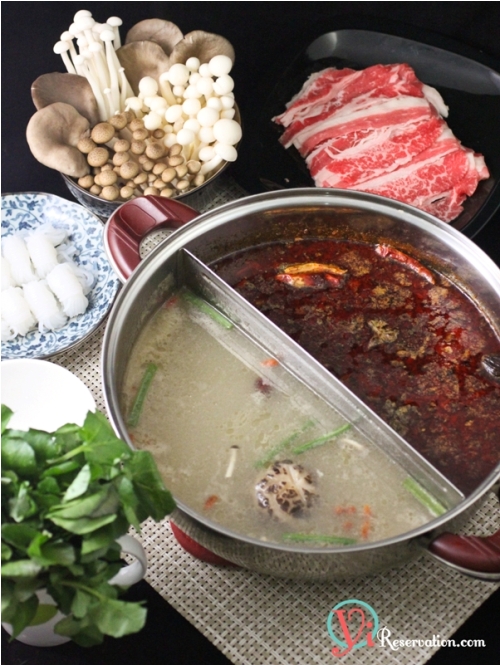 clear soup Chinese hot pot