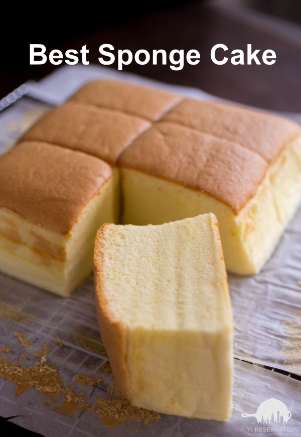 cotton soft sponge cake / vanilla sponge cake recipe--Cooking A